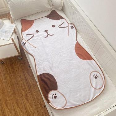Fuzzibean Cuddly Cat Blanket Blankets KittyNook Cat Company Calico Cat